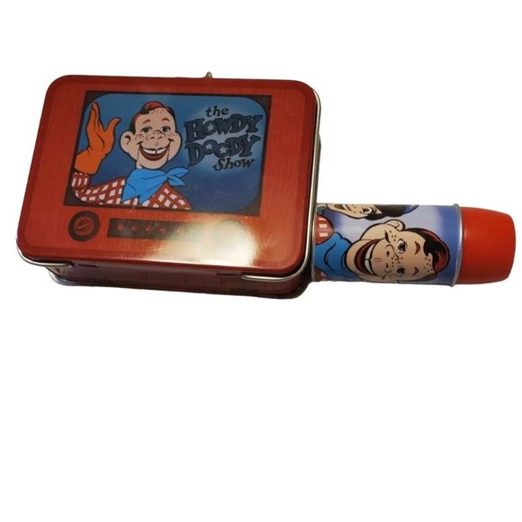 1999 Hallmark Keepsake Howdy Doody Lunchbox Set Vtg Christmas Ornament New - Picture 11 of 12